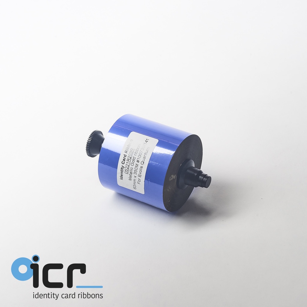 ICR / Evolis Gold, metallic, 60mm x 350M