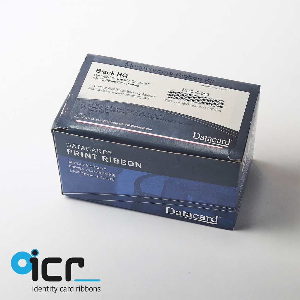 Datacard CP/CD-serie, Black HQ, 1500 pr.