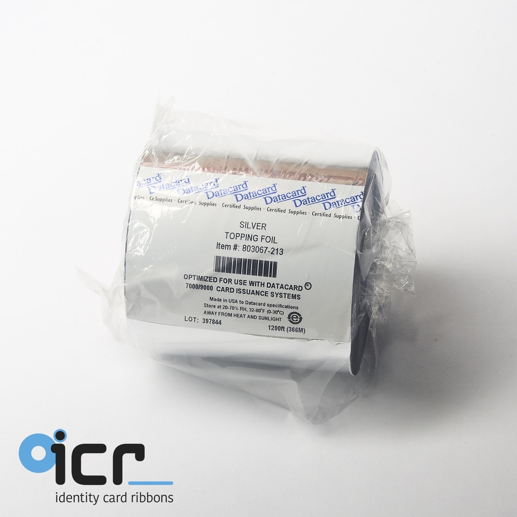 Datacard,  Silver Tipp. Foil,