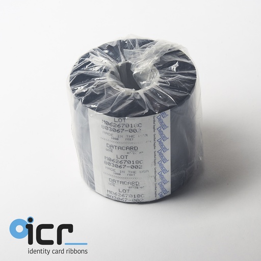 [803067-002] Datacard, Tipping foil, Black, 87mm x 305M