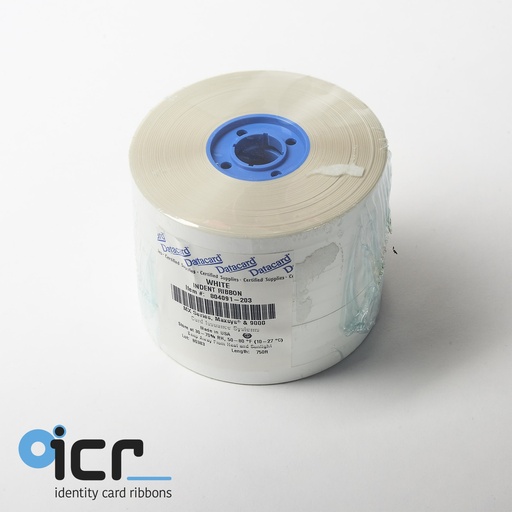 [804091-203] Datacard MX6000 Indent, White, (for PVC) (10x)