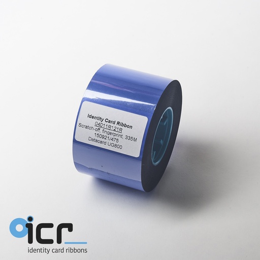 [04011R121R] ICR / Datacard UG800, scratch-off, fingerprint,