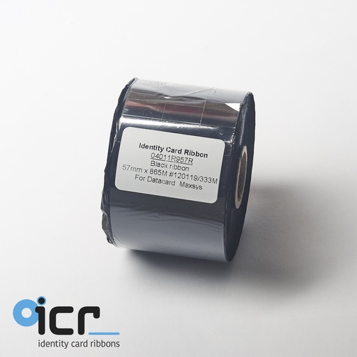 [04011R957R] ICR / Datacard Maxsys, Black,